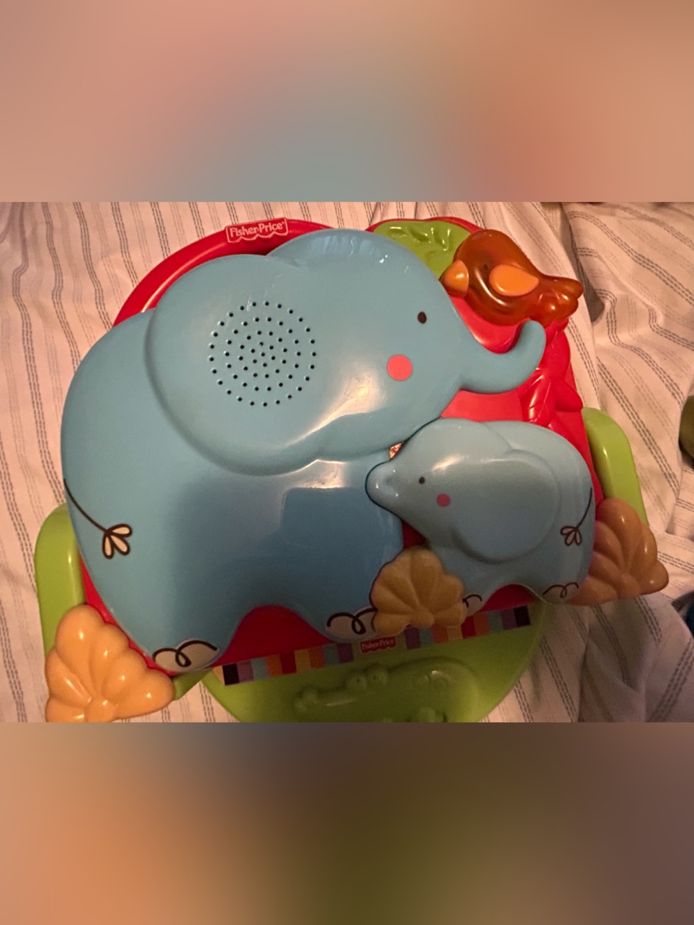 Fisher-Price Blue Elephant Interactive Kids Toy